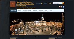 Desktop Screenshot of muzeum.brzozow.pl